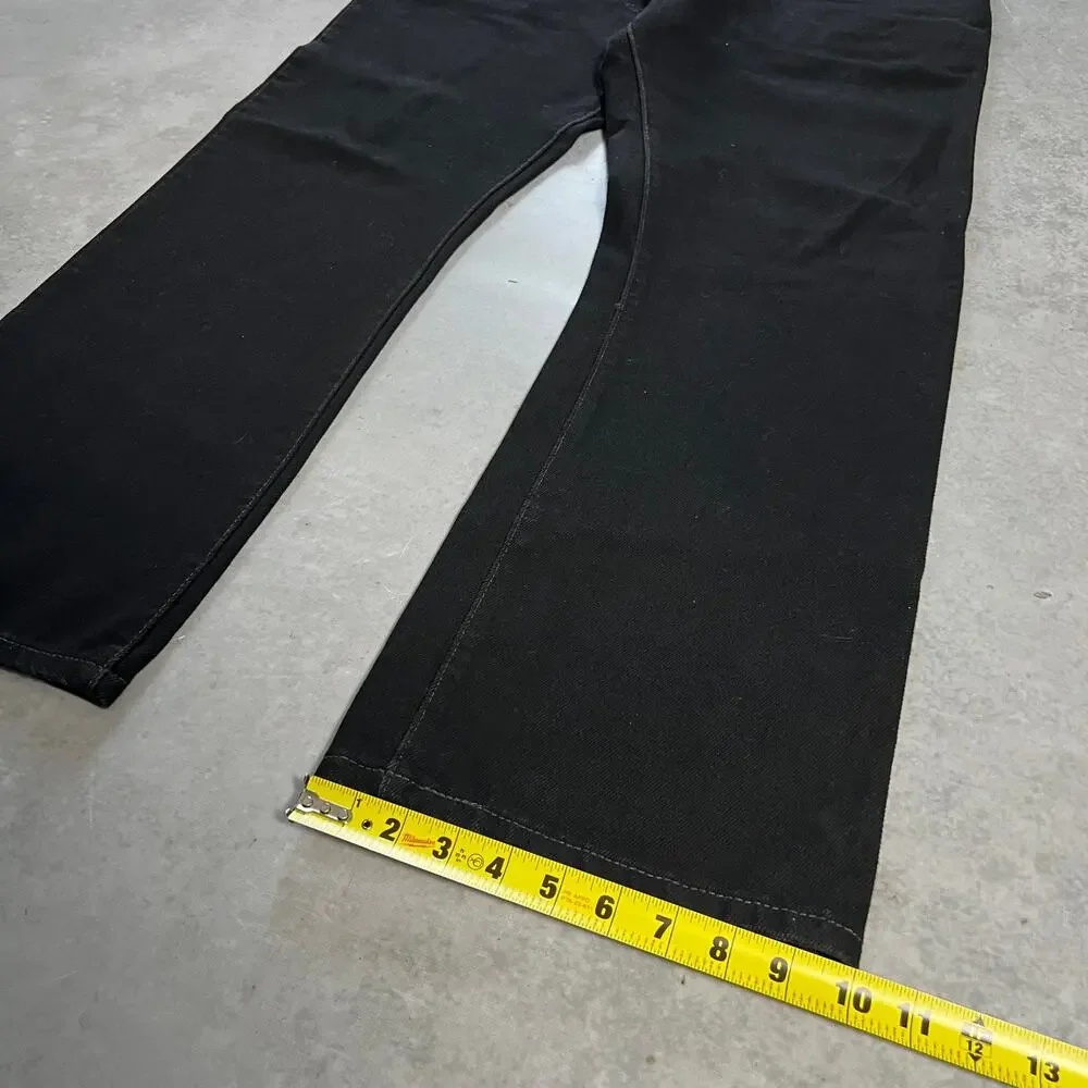 Levi's 517 Bootcut Men's Size 38x30 Black Jeans Slim Flare Denim